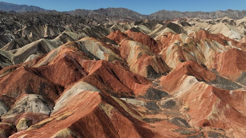 航拍甘肅張掖七彩丹霞?jí)验熋谰?>
     <p>航拍甘肅張掖七彩丹霞?jí)验熋谰?/p>
</a><a href=