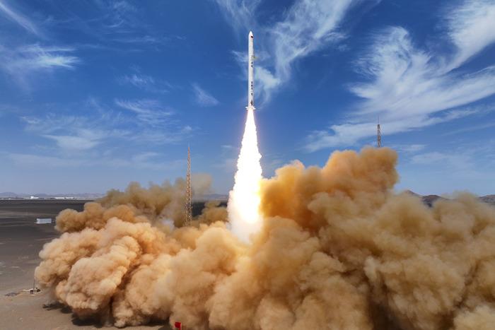 雙曲線(xiàn)一號(hào)遙十運(yùn)載火箭發(fā)射成功