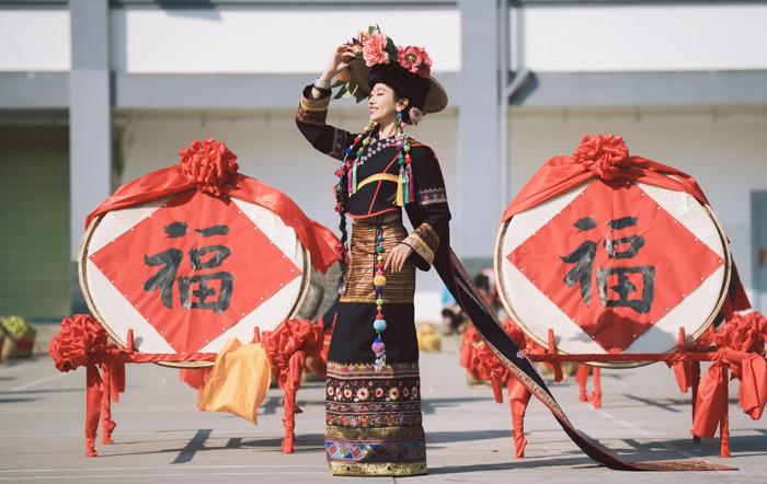 中緬邊境云南瀾滄拜年活動(dòng)熱鬧非凡