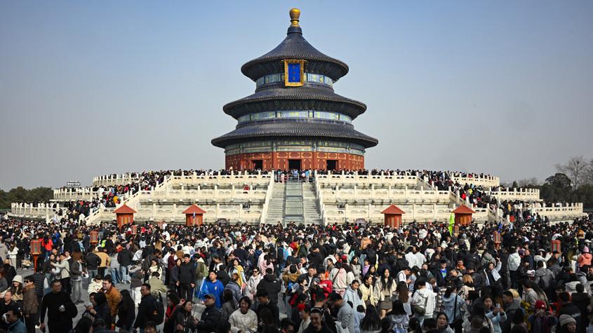 2026年春節(jié)假期 中國國內(nèi)出游5.96億人次