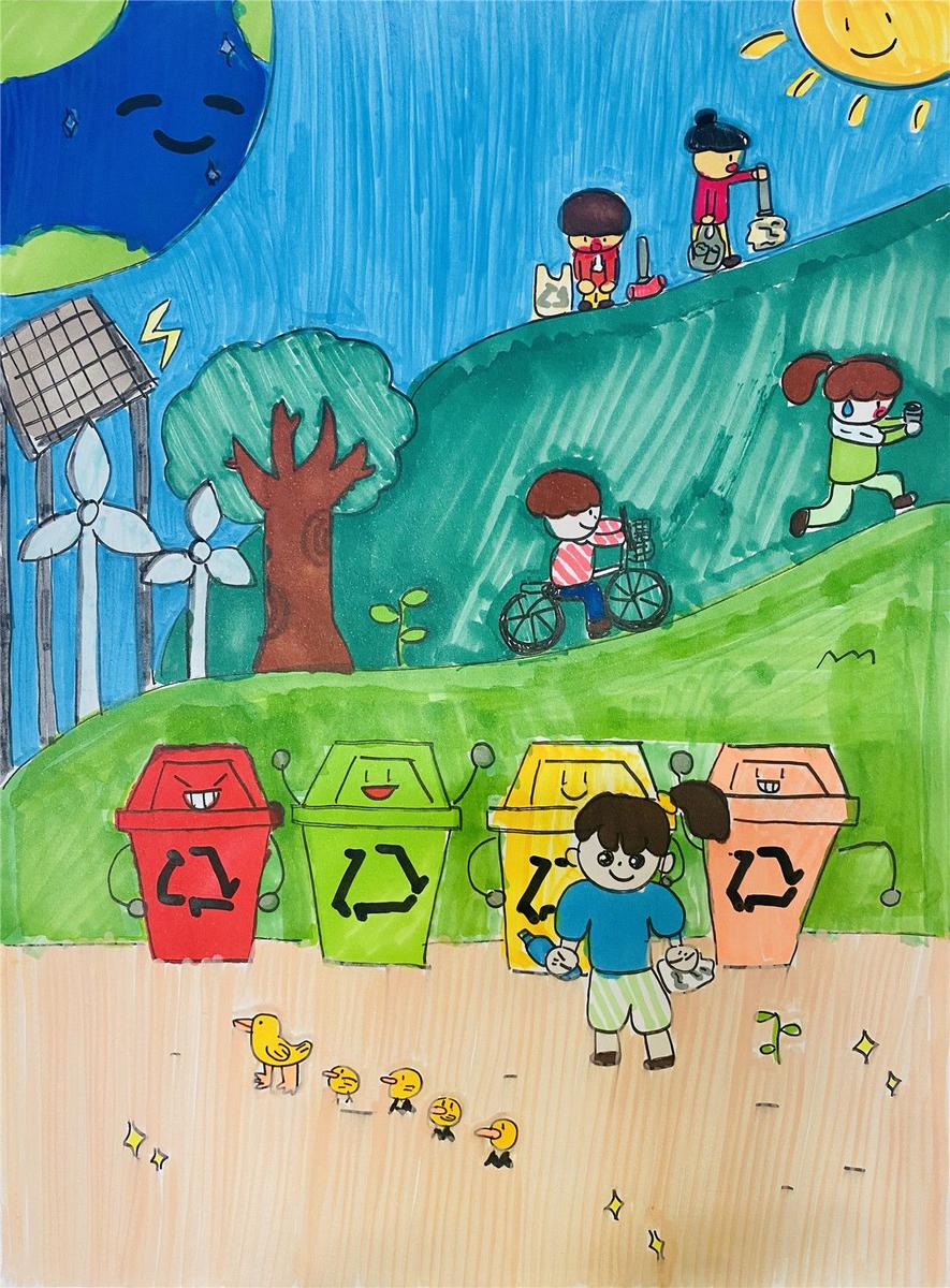 《低碳行動，從我做起》 李多恩 10歲