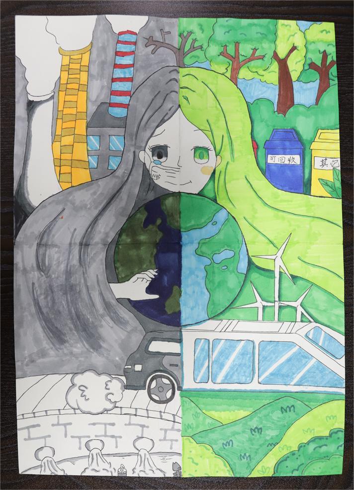 《保護(hù)氣候，人人有責(zé)》林鈴涵 11歲