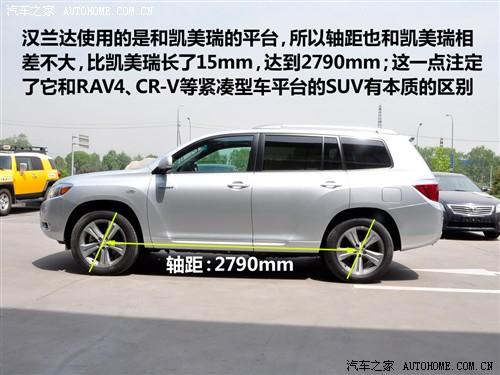 汽車之家 廣汽豐田 漢蘭達 2.7l 兩驅(qū)豪華導(dǎo)航版