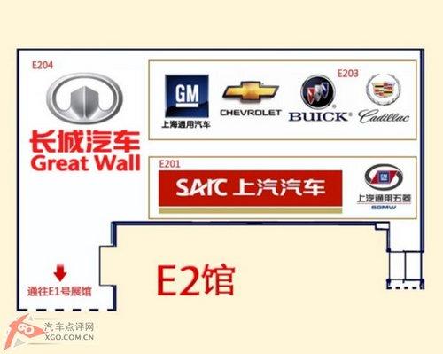 北京車展E1-E5重點車