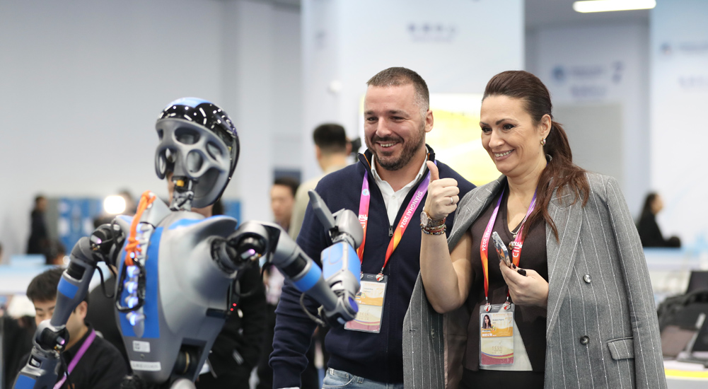 【中新畫報】太超前了，進博會！