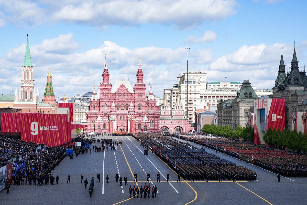 紀念蘇聯(lián)偉大衛(wèi)國戰(zhàn)爭勝利80周年閱兵式在莫斯科舉行