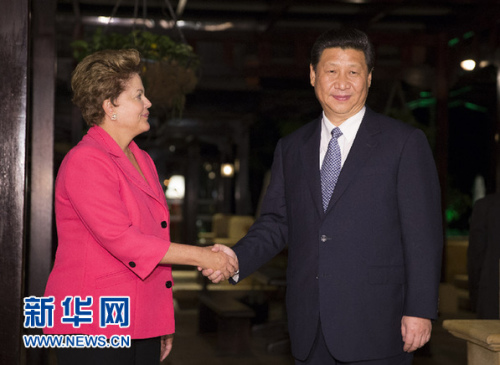 習近平會見巴西總統(tǒng):中國樂見拉美地區(qū)發(fā)展壯大