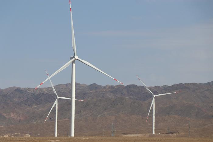 【共建“一帶一路”綠色成果】哈薩克斯坦·謝列克風(fēng)電場