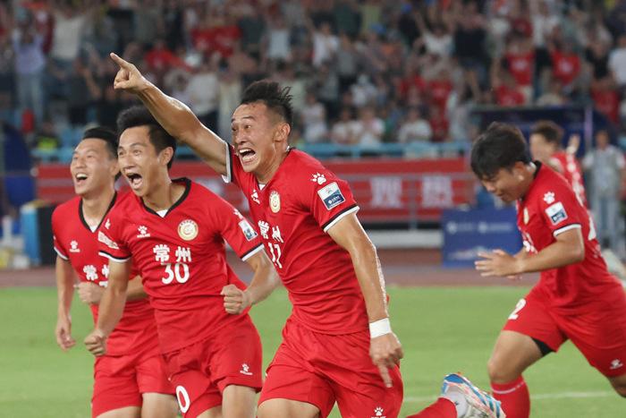蘇超歷史性一刻 常州隊(duì)終于進(jìn)球了