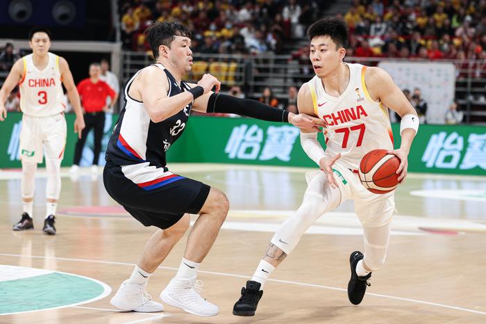 世預賽首戰(zhàn) 中國男籃負于韓國男籃