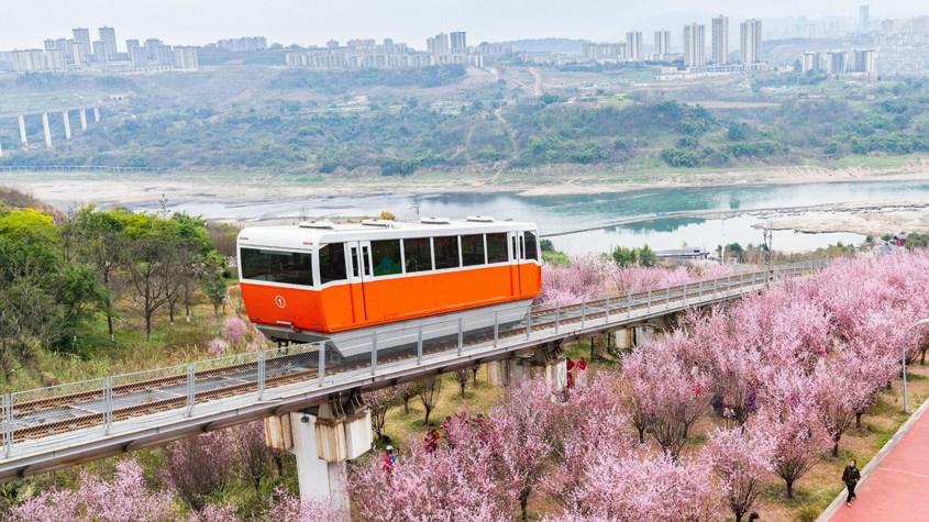 “穿梭春山的纜車”浪漫上線